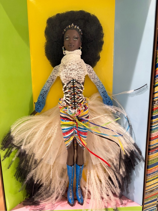Barbie Other - RARE Mbili by Byron Lars Barbie from Treasures of Africa series Mattel 2002 NRFB